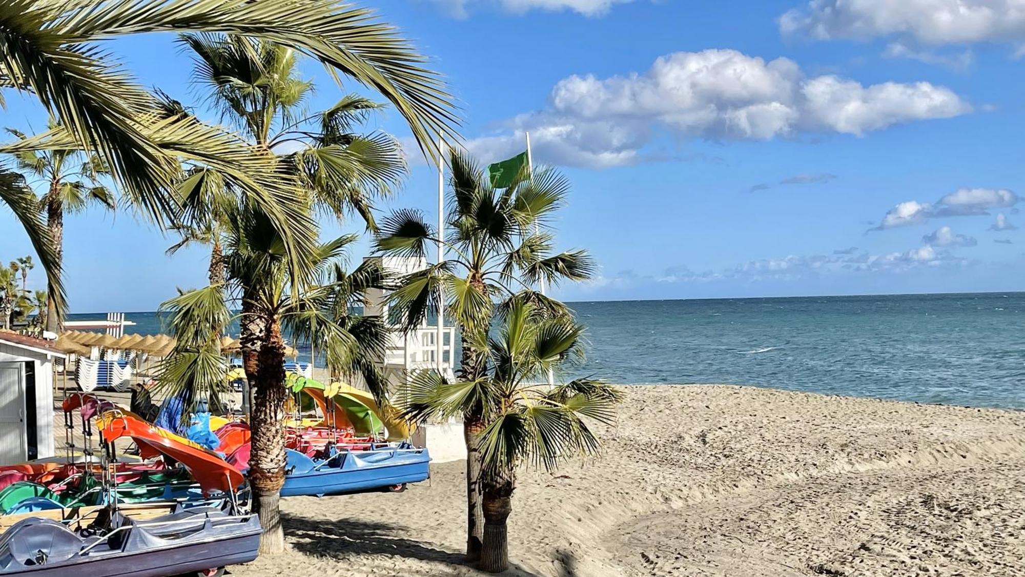 Beachfront 1Br Apartment In Center Of Marbella! Kültér fotó
